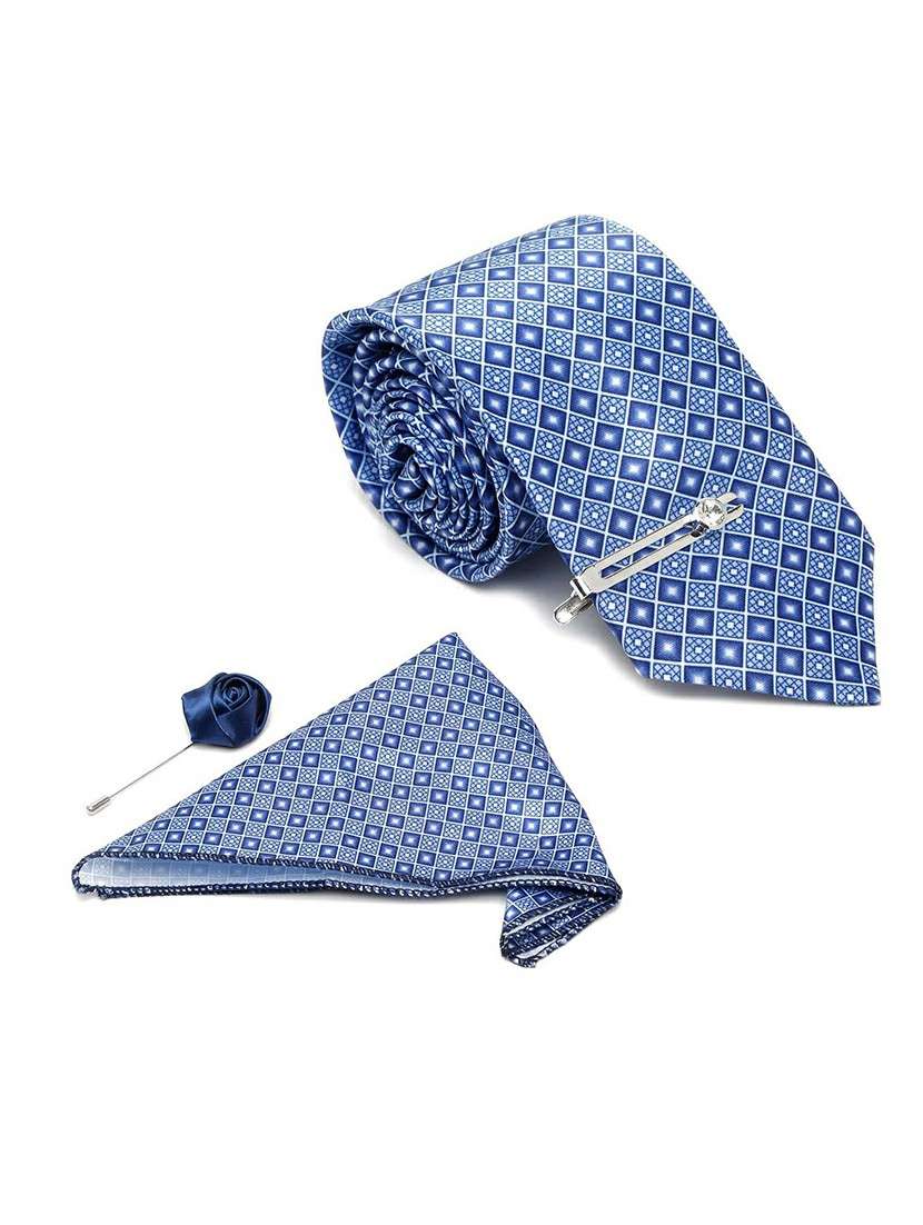 blue tie combo gift set