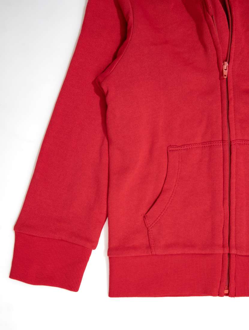 plain hood neck sweatshirt - 18570443 -  Standard Image - 2