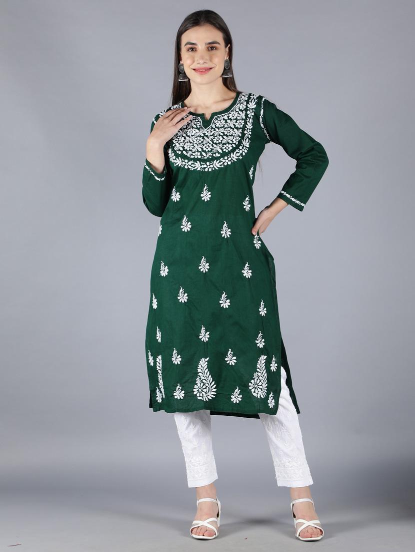 women's straight kurta