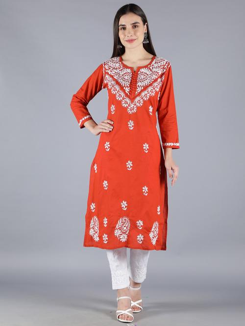women's straight kurta - 18570808 - Standard Image - 0