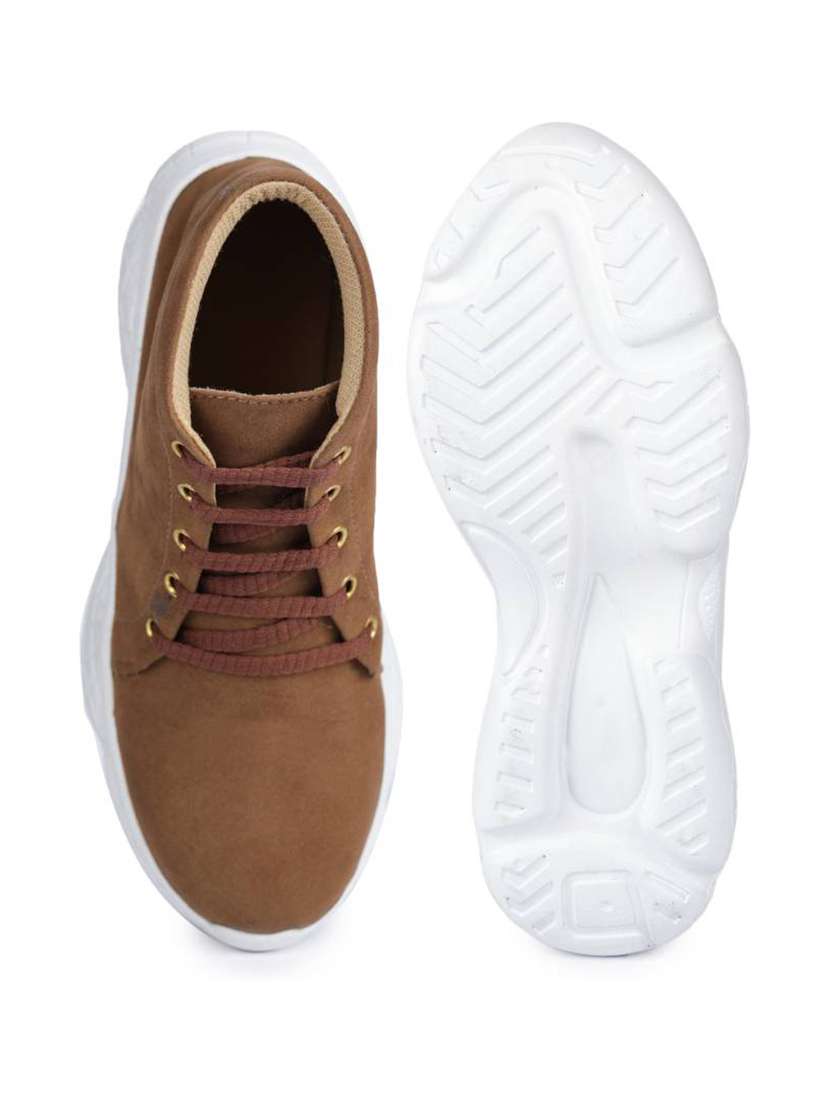 women brown lace-up casual shoe - 18573102 - Standard Image - 2