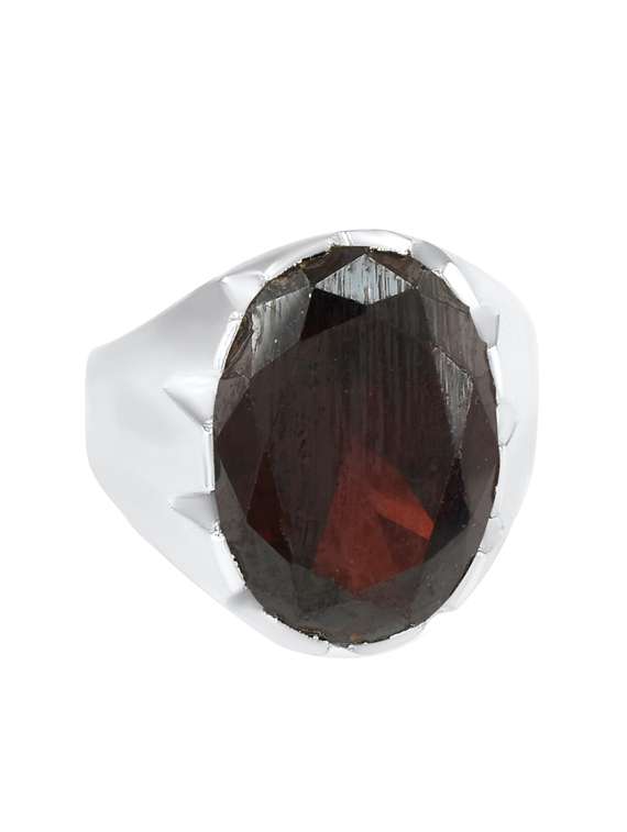 white brass finger  ring