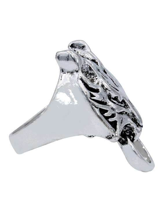 silver brass finger ring - 18573252 - Standard Image - 2