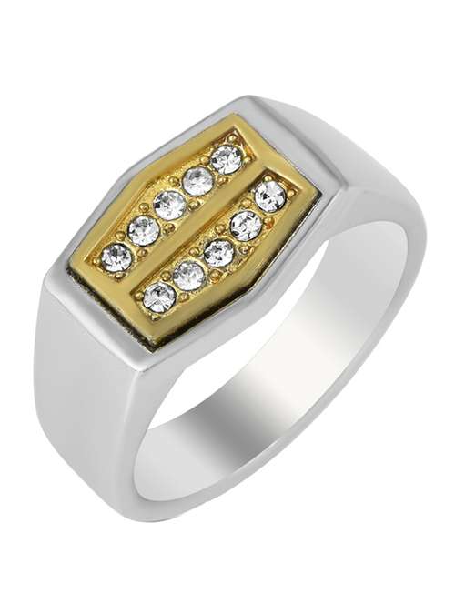 silver brass finger  ring - 18573267 -  Standard Image - 0