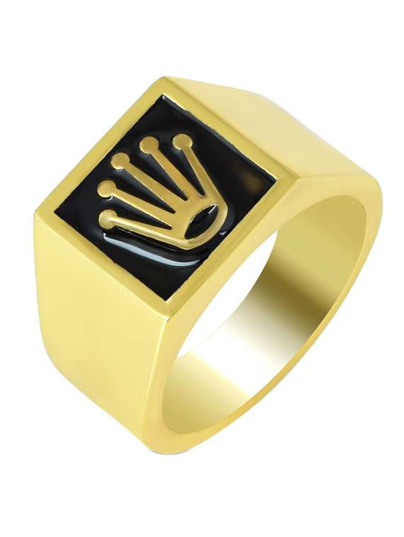 gold brass finger  ring - 18573268 -  Standard Image - 2