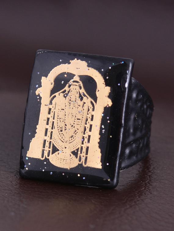 black brass finger  ring - 18573278 -  Zoom Image - 0