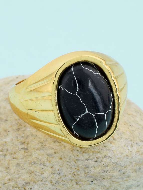 gold brass finger  ring