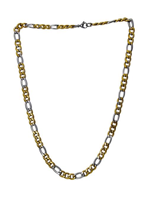 gold brass short necklace - 18573438 -  Standard Image - 0