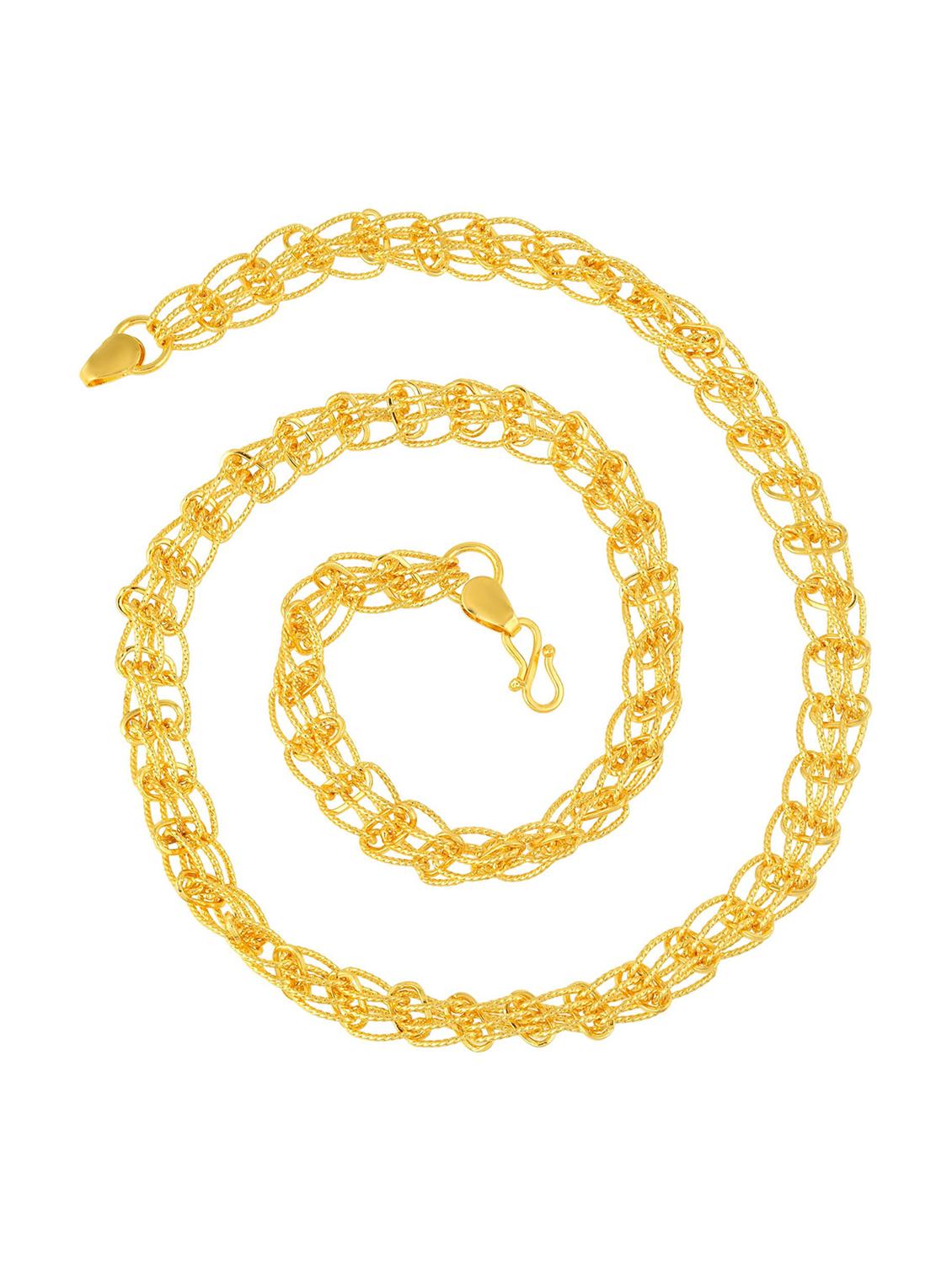 gold plated necklace chain - 18573560 - Standard Image - 2