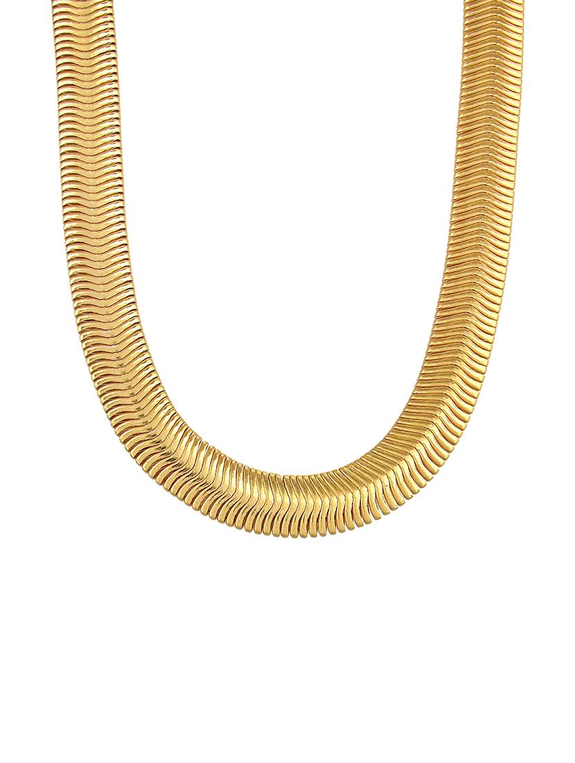 gold plated necklace chain - 18573562 - Standard Image - 2