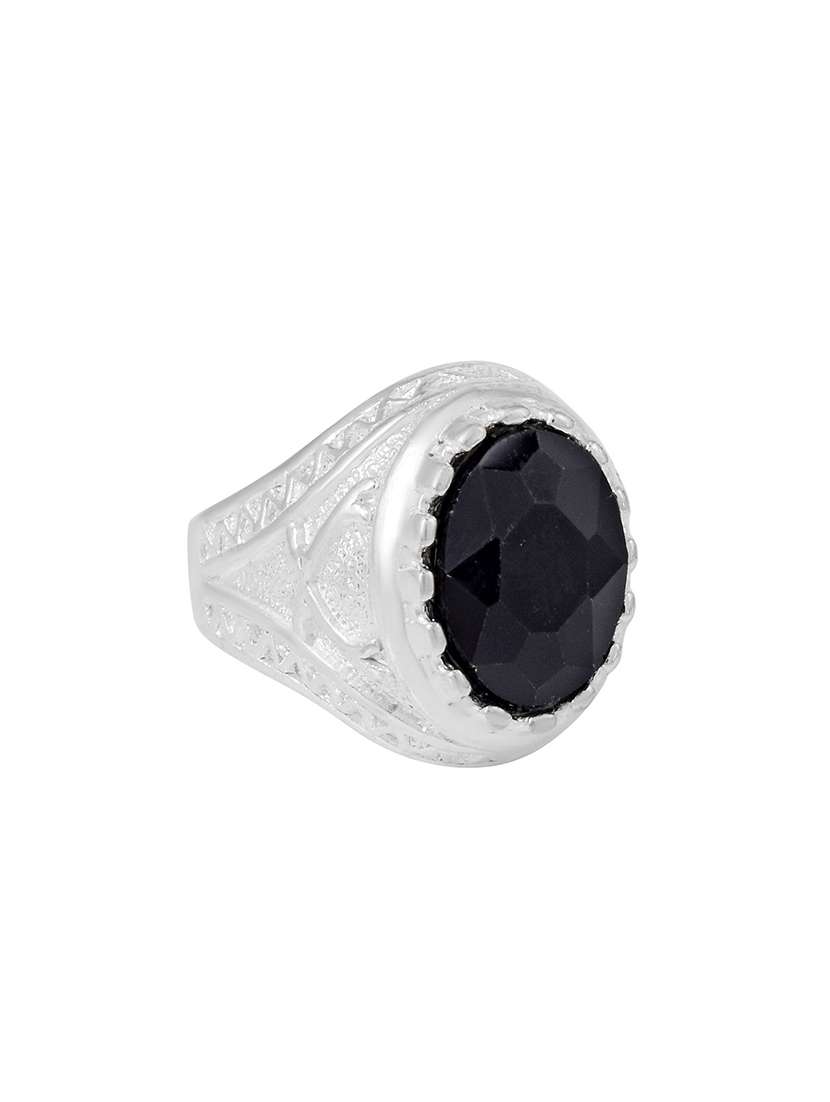 silver plated finger ring