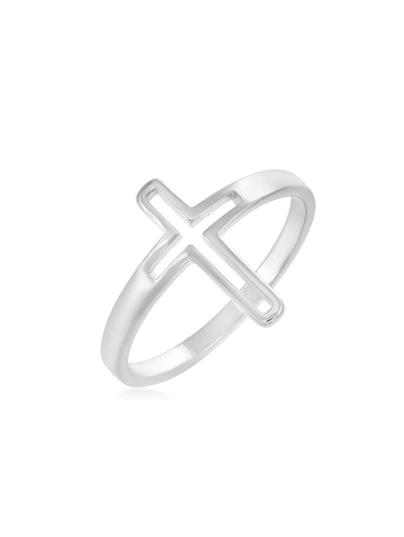silver plated finger ring - 18573615 -  Standard Image - 2