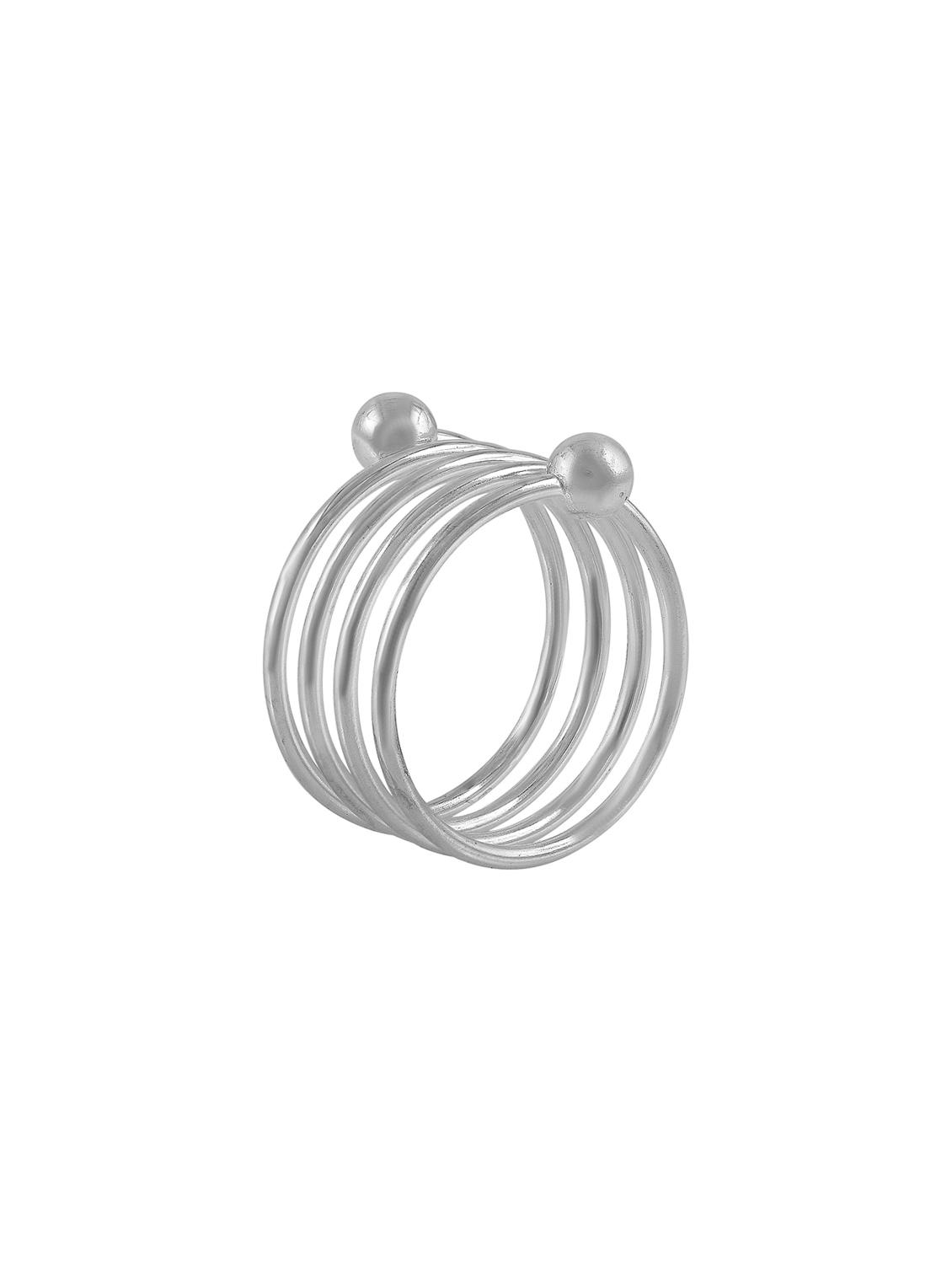 silver plated ring - 18573691 - Standard Image - 2