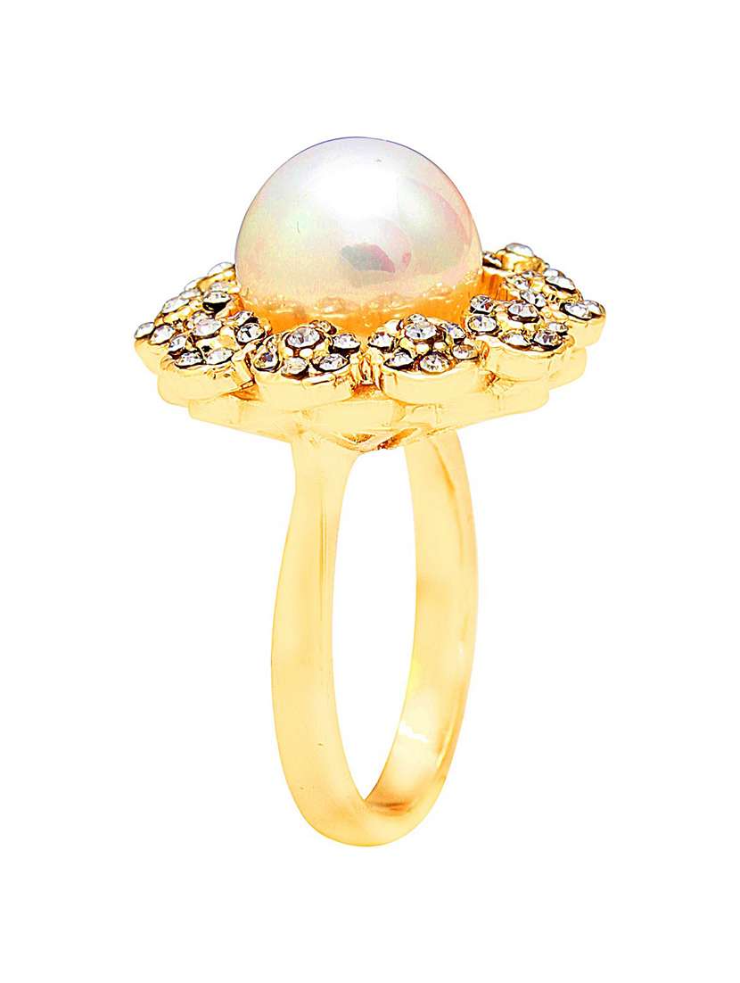 gold plated finger ring