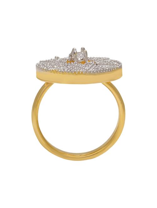 gold plated finger ring - 18573801 -  Standard Image - 0