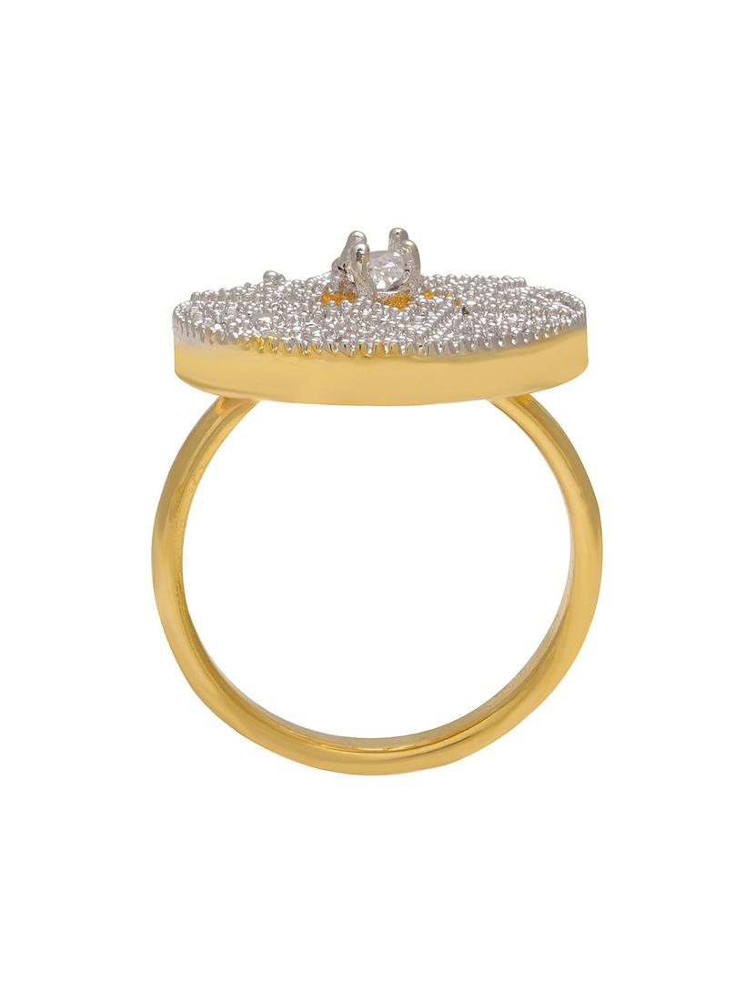 gold plated finger ring - 18573801 -  Zoom Image - 0