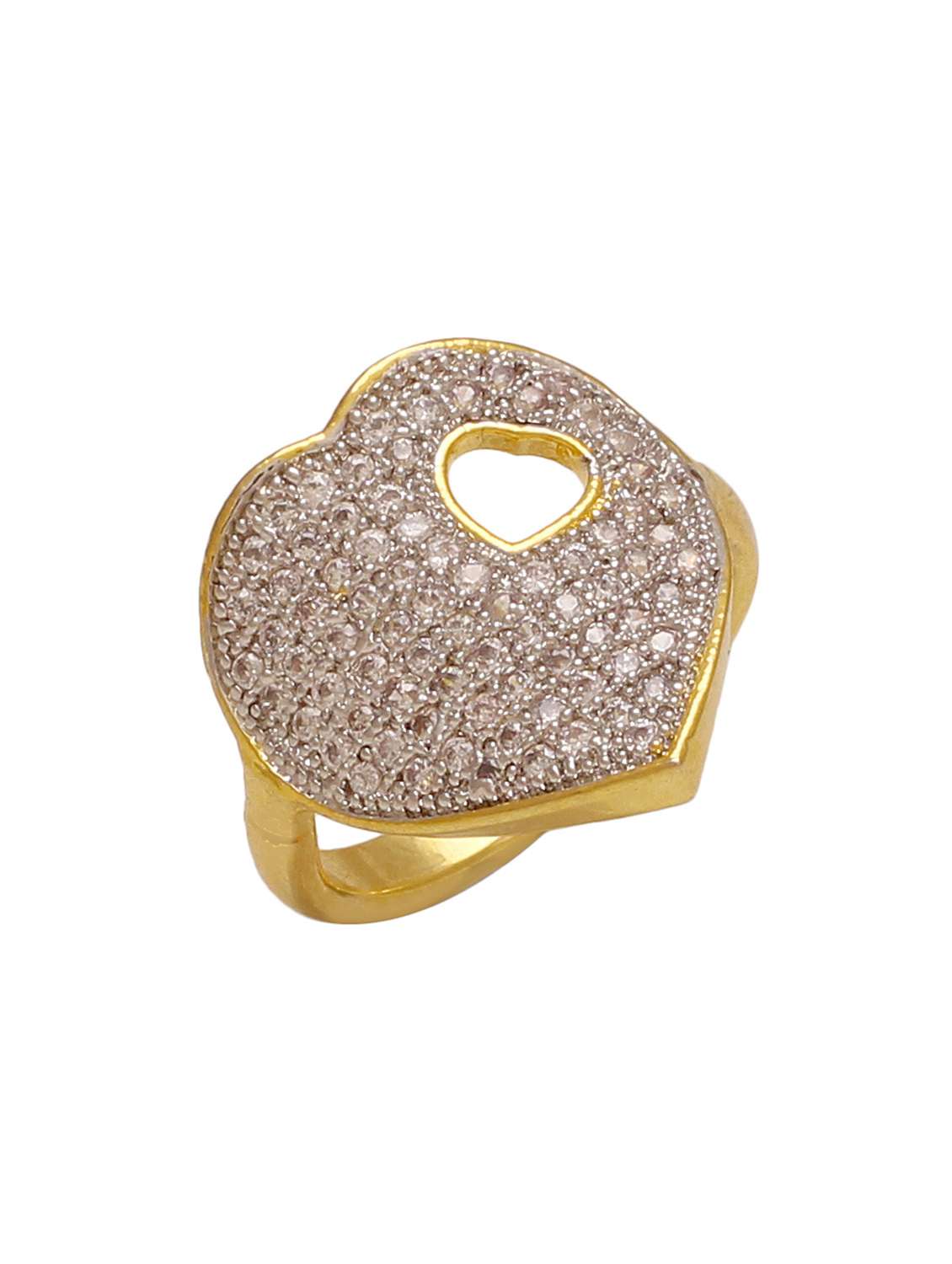 gold plated finger ring - 18573803 - Zoom Image - 0