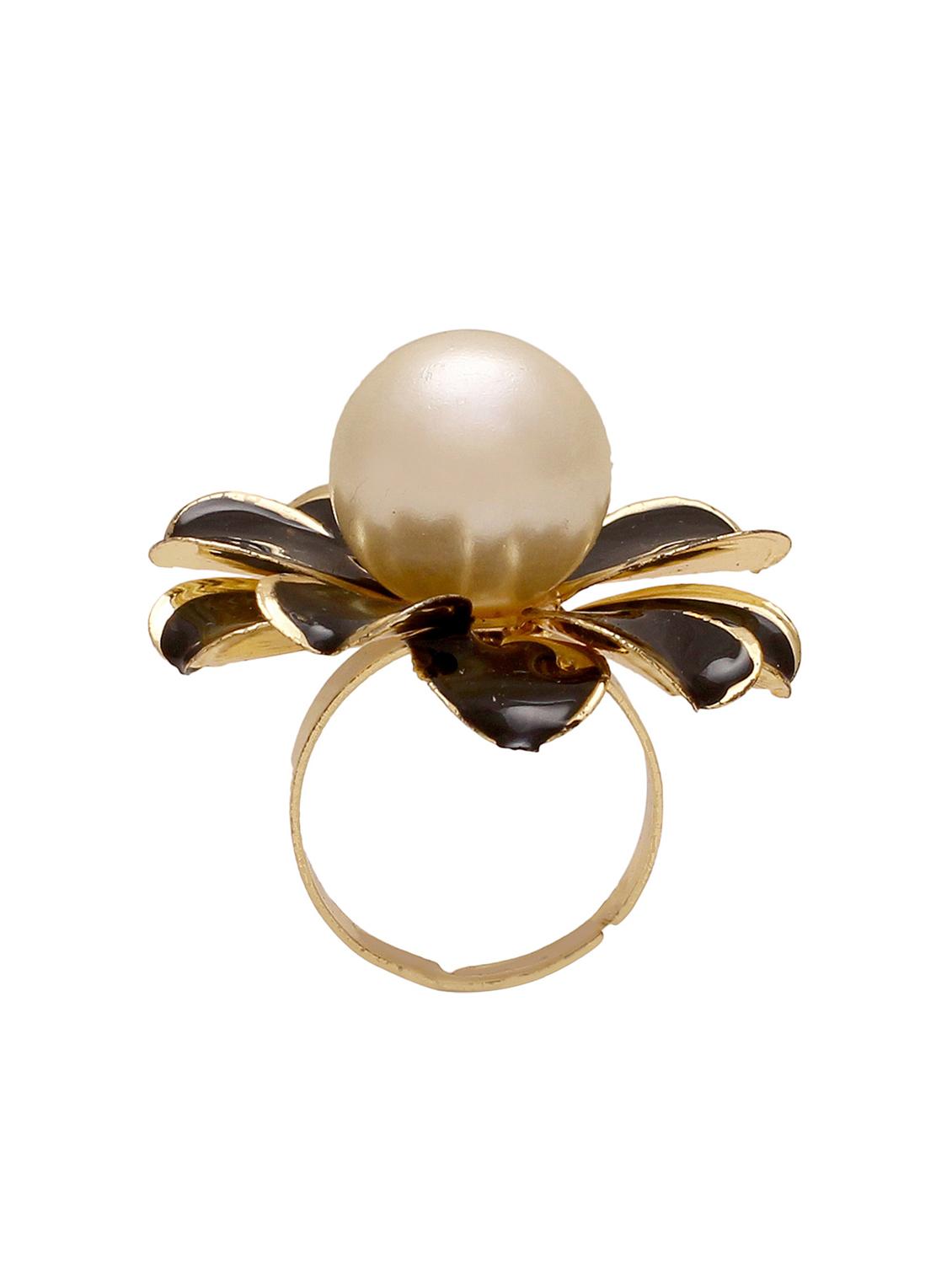 gold plated finger ring - 18573811 -  Zoom Image - 0