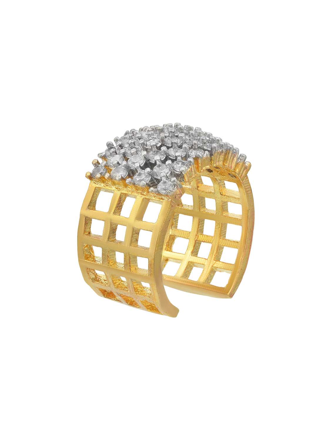 gold plated finger ring