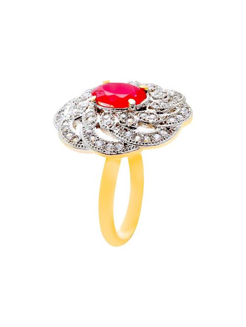 gold plated finger ring - 18573884 - Standard Image - 0