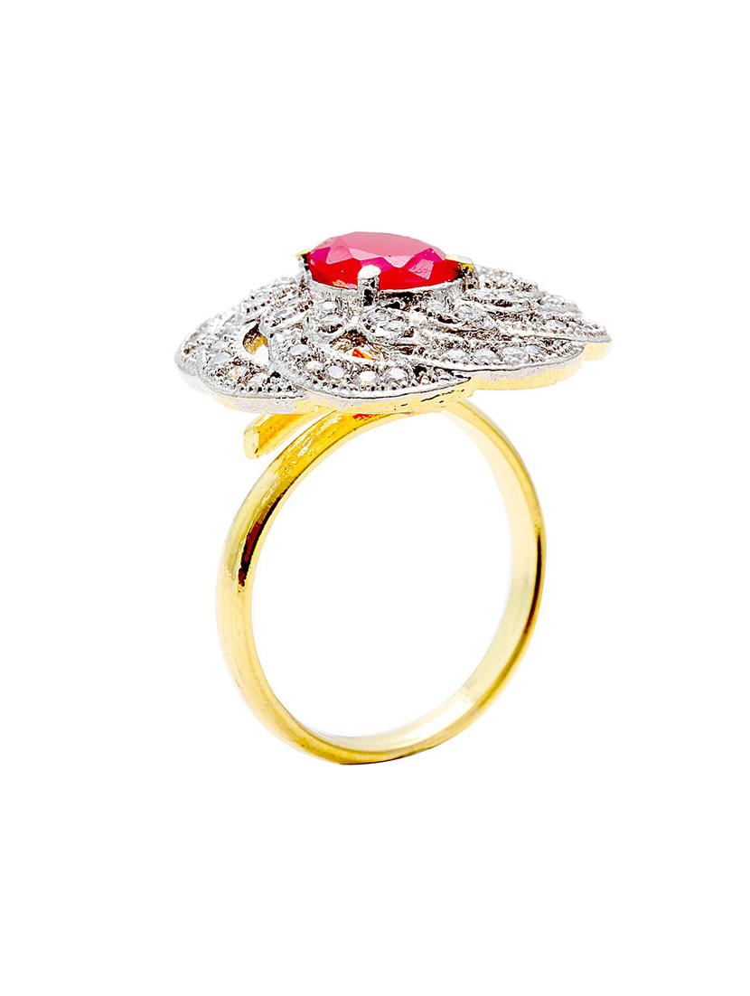 gold plated finger ring - 18573884 - Standard Image - 2