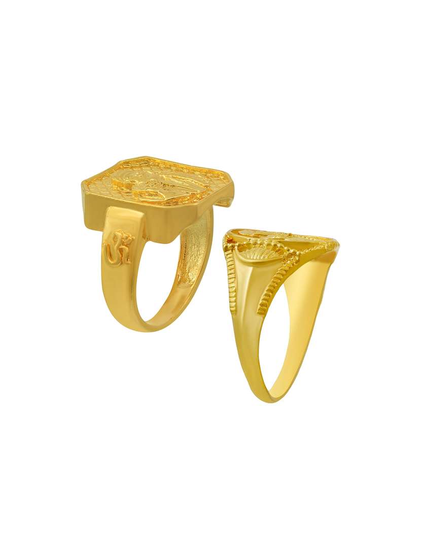 gold plated finger ring set - 18573892 -  Standard Image - 2