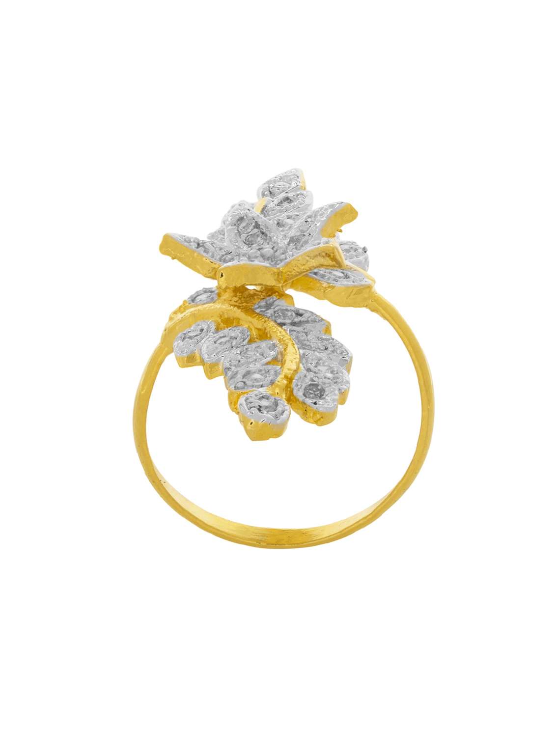 gold plated finger ring