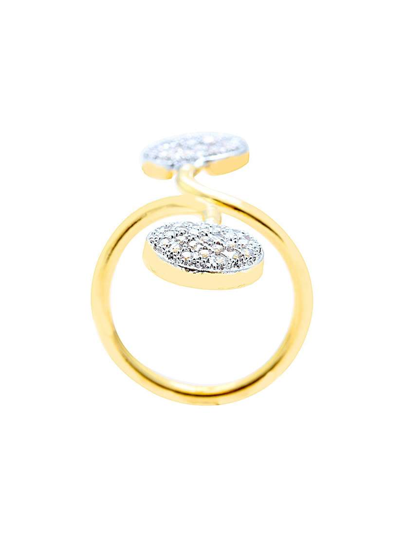 gold plated finger ring