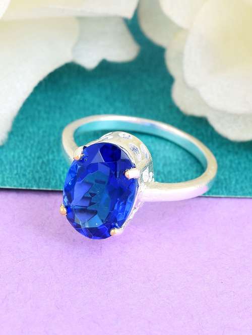 silver plated finger ring - 18573902 -  Standard Image - 0
