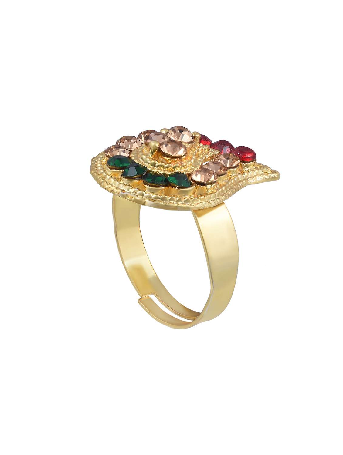 gold plated finger ring