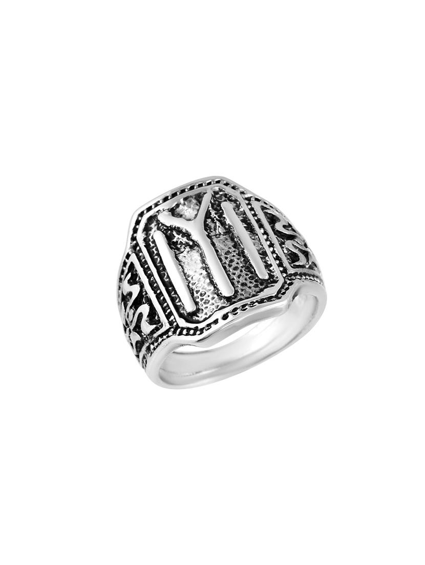 silver brass finger ring - 18573969 - Standard Image - 2