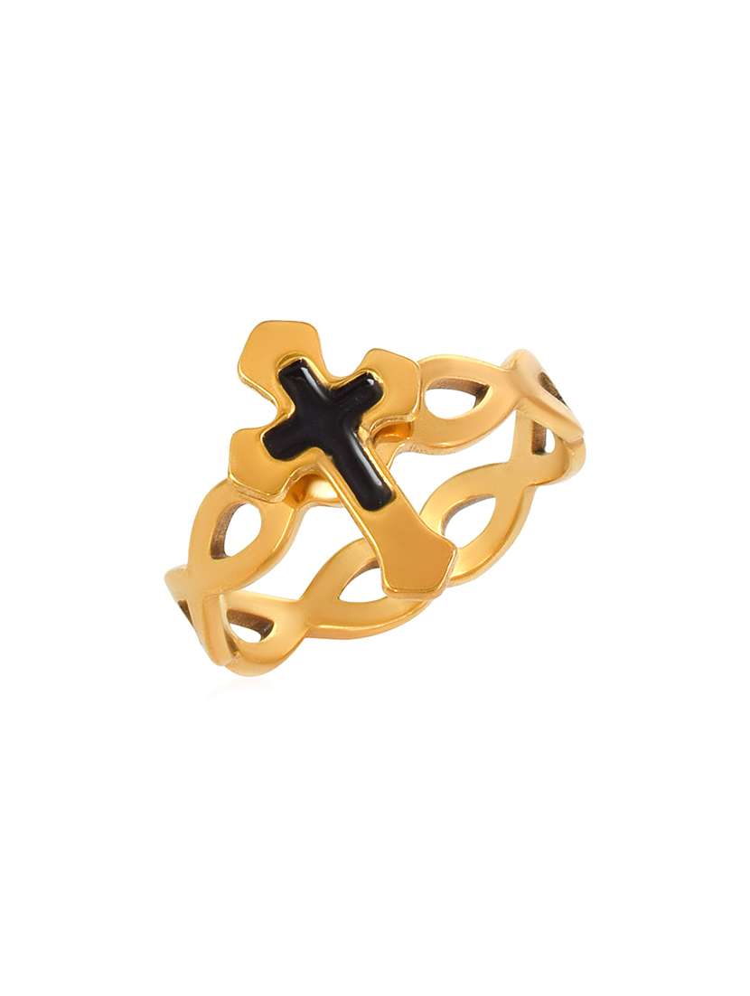gold brass finger  ring - 18574009 -  Standard Image - 2