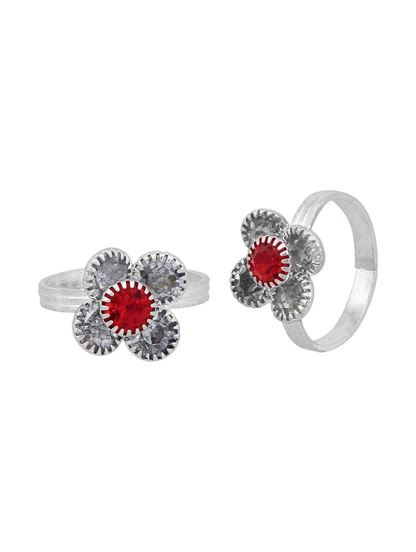 silver plated toe ring - 18574015 -  Standard Image - 2
