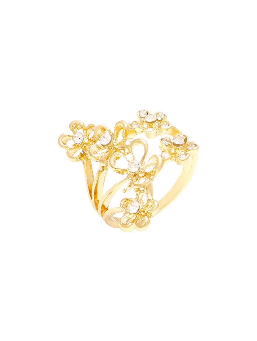 gold plated finger ring set - 18574024 -  Standard Image - 2