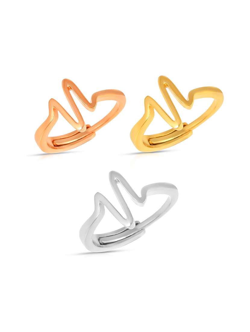 gold plated finger ring