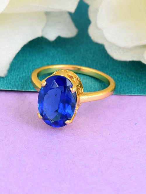 gold plated finger ring - 18574039 - Standard Image - 0