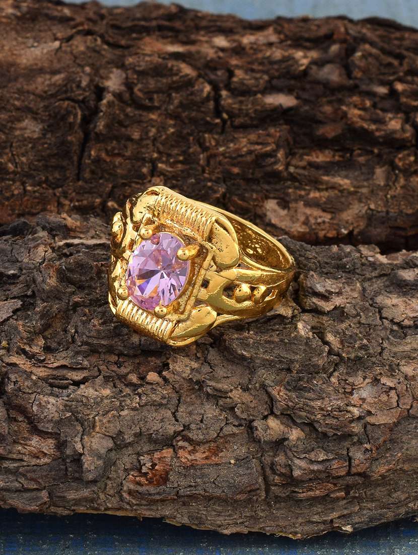 gold plated finger ring