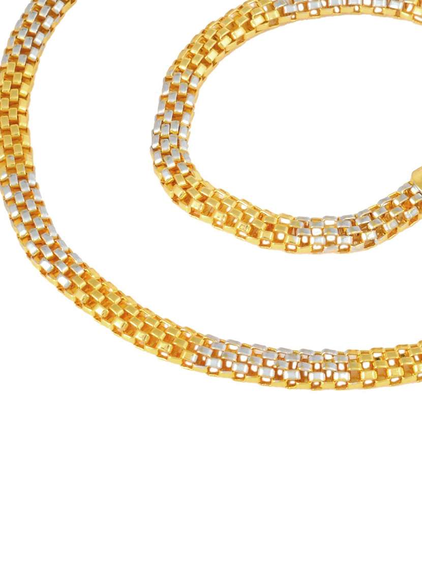 gold plated chain necklace  - 18574060 -  Standard Image - 2