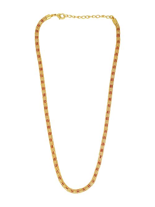 gold plated necklace - 18574065 - Standard Image - 0