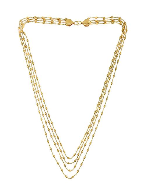 gold plated necklace - 18574076 -  Standard Image - 0