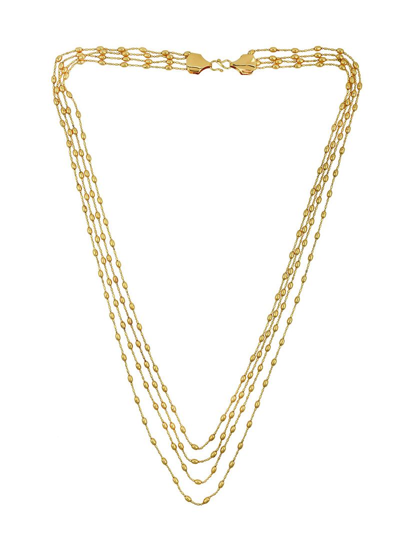 gold plated necklace - 18574076 -  Zoom Image - 0