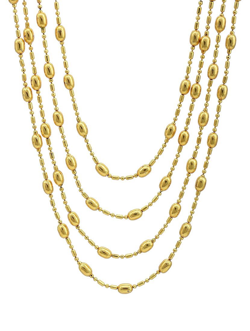 gold plated necklace - 18574076 - Standard Image - 2