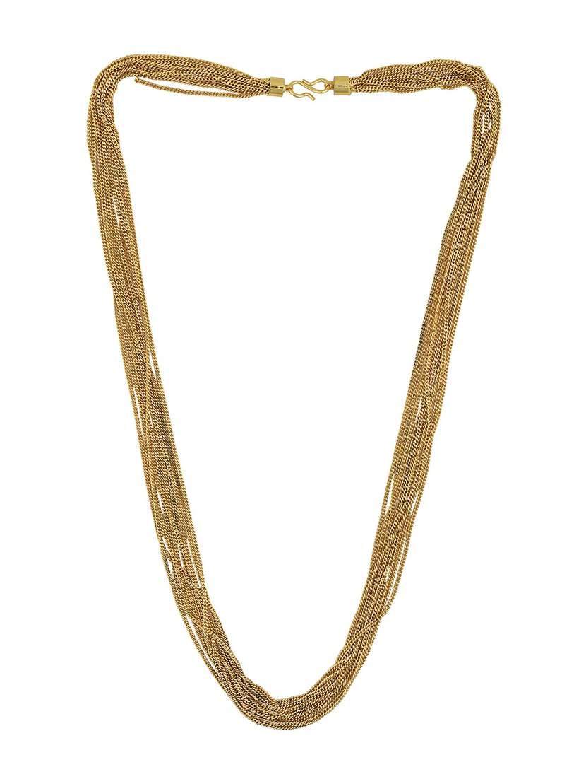 gold plated necklace