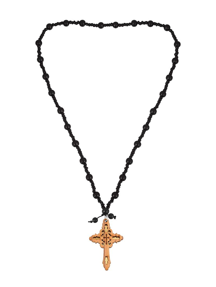 black brass long necklace - 18574083 - Standard Image - 2