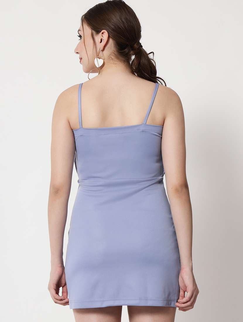 women's shift solid dress - 18575120 - Standard Image - 2
