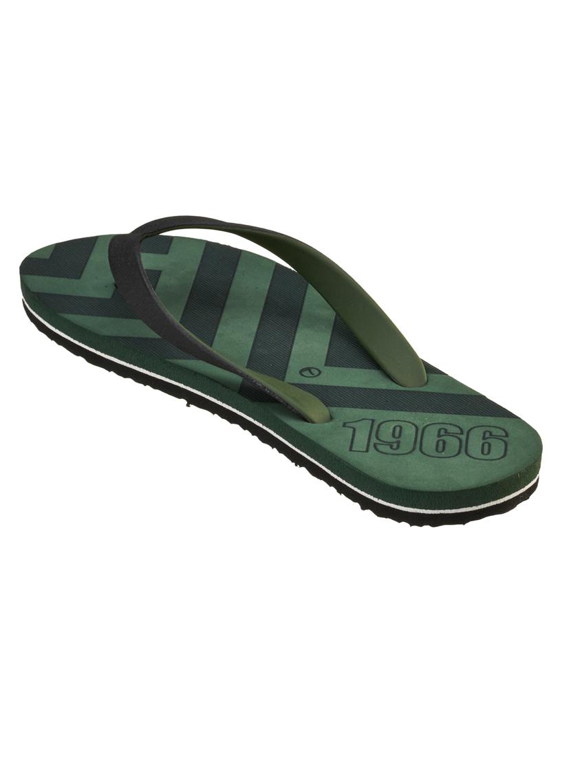 mens green toe separator flip flop - 18575357 - Standard Image - 2