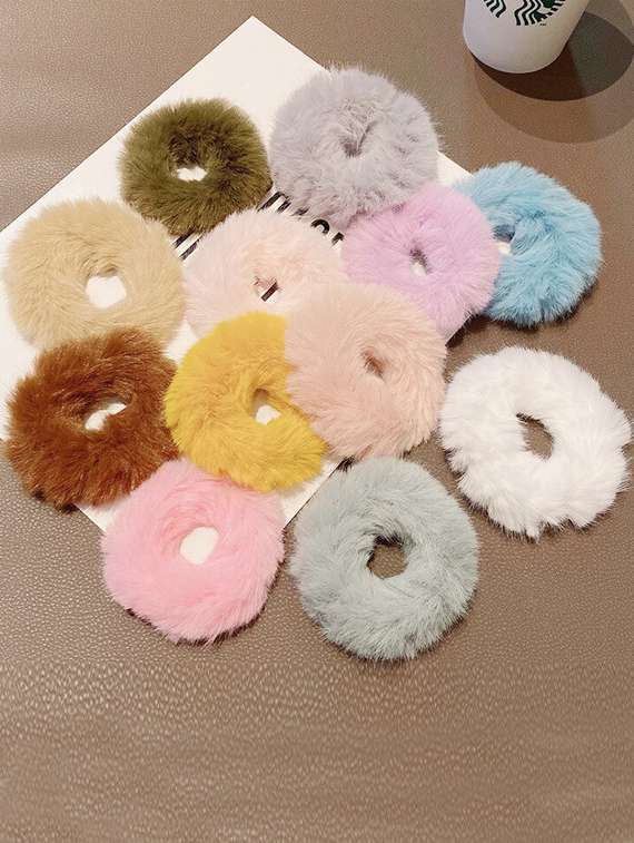 Thick Cotton Elastic Durable Hair Rubber Bands