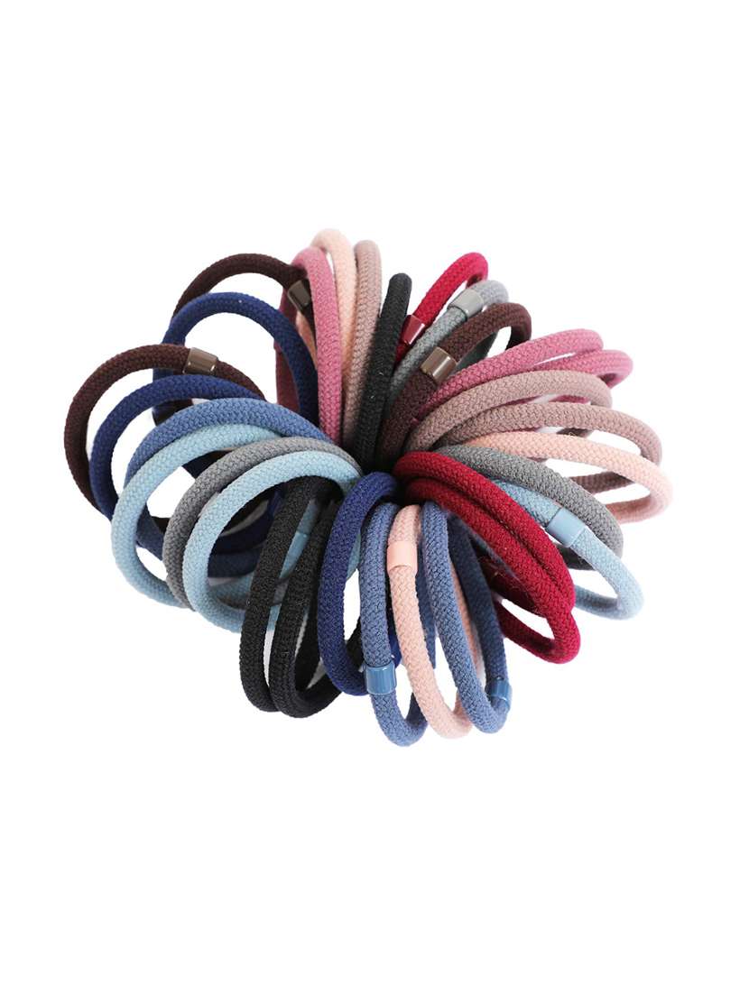 thick cotton elastic durable hair rubber band