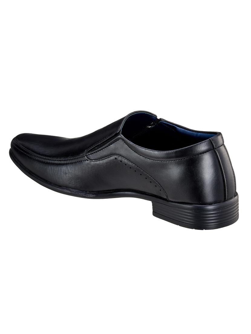 mens black slip on derby - 18577015 - Standard Image - 2