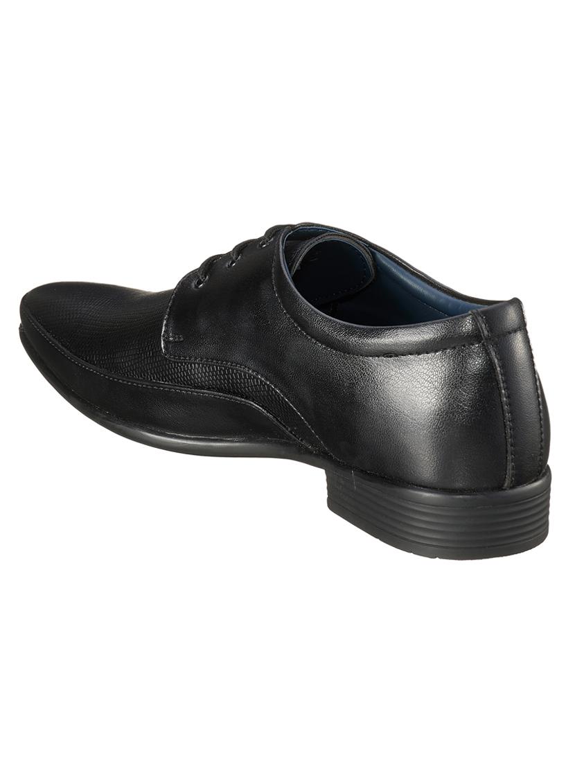 mens black lace-up derby - 18577028 - Standard Image - 2